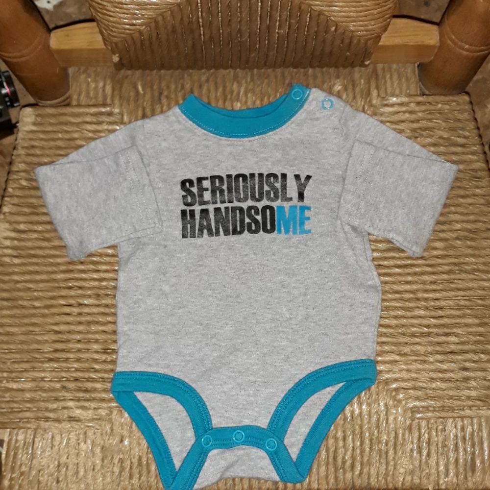 Baby boy onesie.